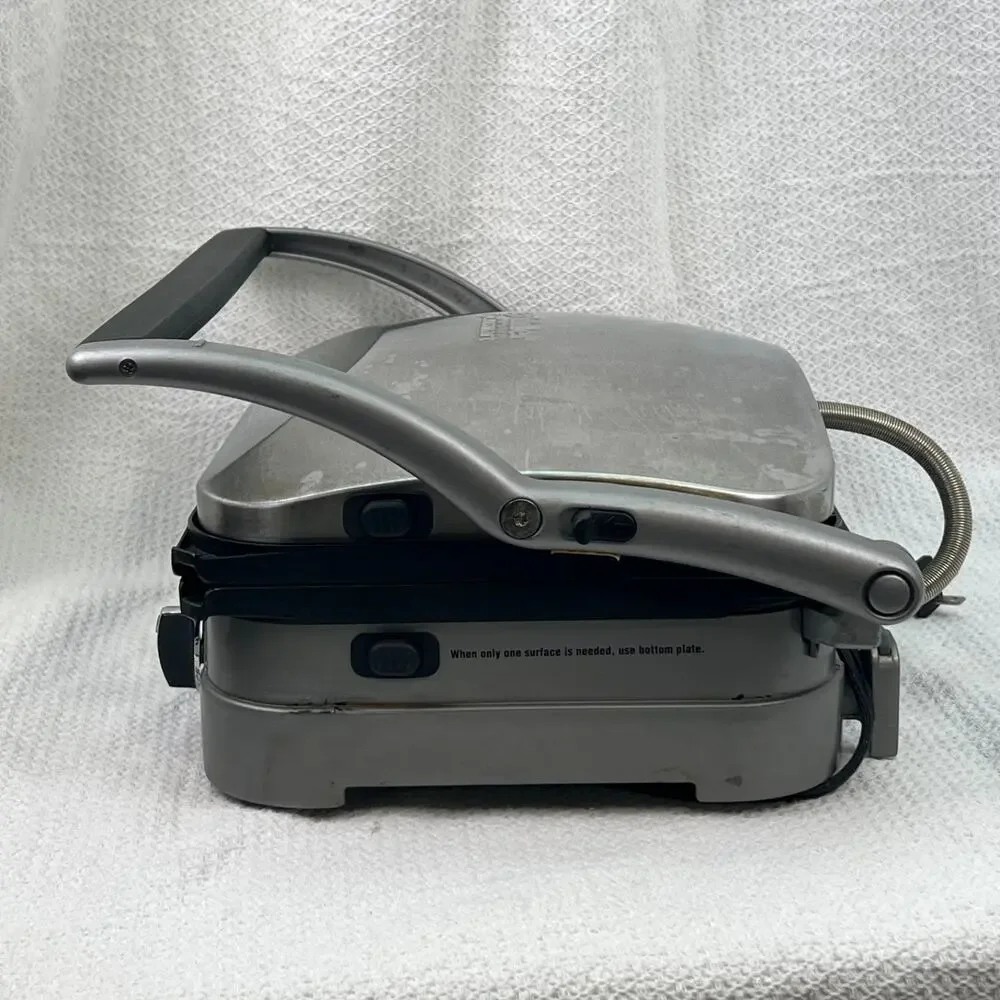 Cuisinart Griddler GR-4 5-in-1 Contact Grill Panini Press Indoor Grill Tested
